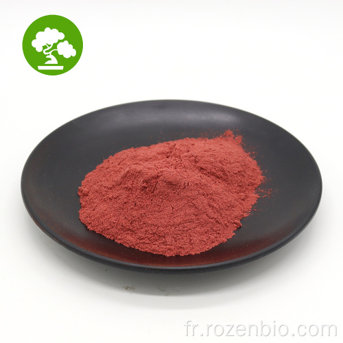 100% de riz de levure rouge de monacoline K naturel